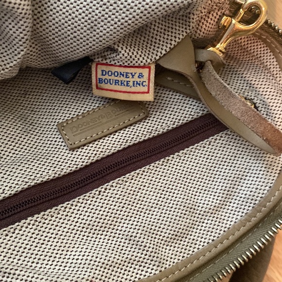 Vintage Dooney Bourke Initial Signature And Leather Mini Backpack main image 9